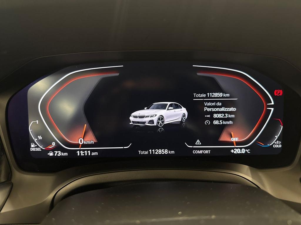 BMW Serie 3 320d mhev 48V xdrive Msport auto