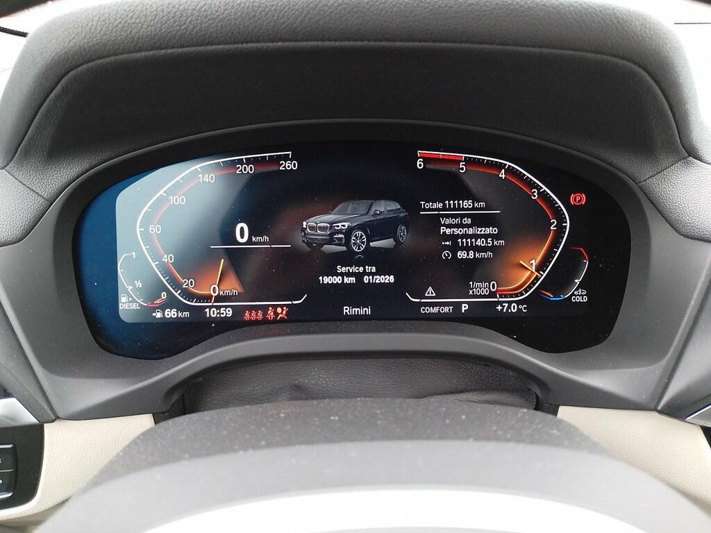 BMW X3 xdrive20d mhev 48V Msport auto