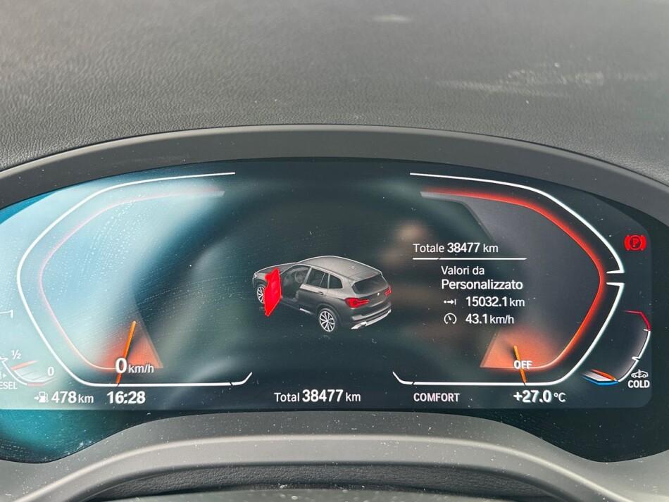 BMW X3 sdrive18d mhev 48V auto