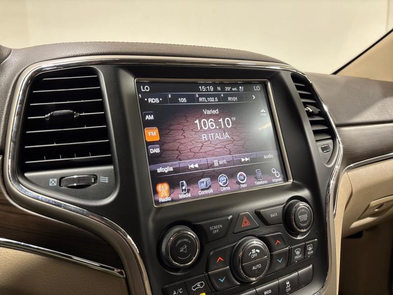 Jeep Grand Cherokee 3.0 crd (mjt II) V6 Overland 250cv auto