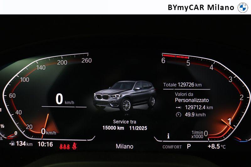 BMW X3 xdrive20d mhev 48V Luxury auto