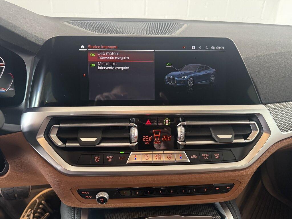BMW Serie 4 430d Coupe mhev 48V xdrive Msport auto