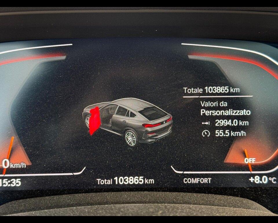 BMW X6 X6 xdrive30d mhev 48V Msport auto