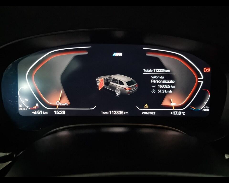 BMW Serie 5 520d Touring mhev 48V xdrive Msport auto