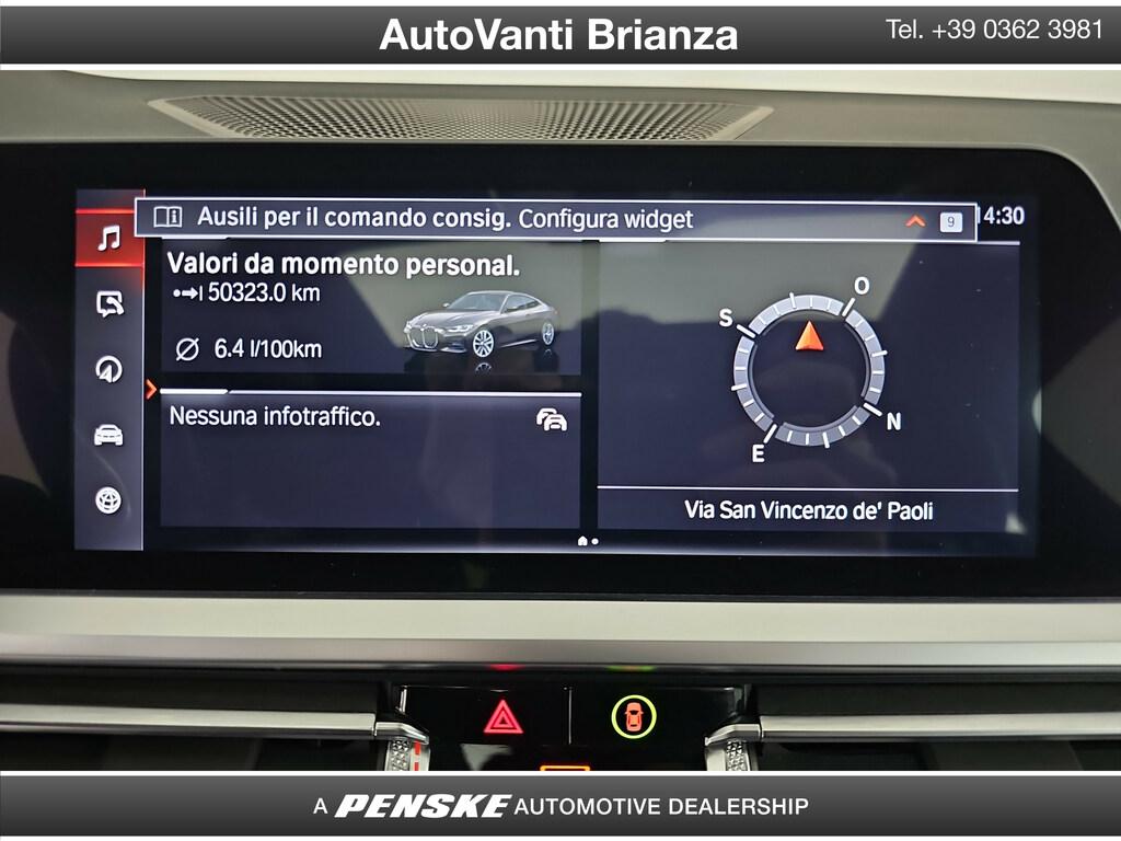 BMW Serie 4 420d Coupe mhev 48V xdrive Msport auto