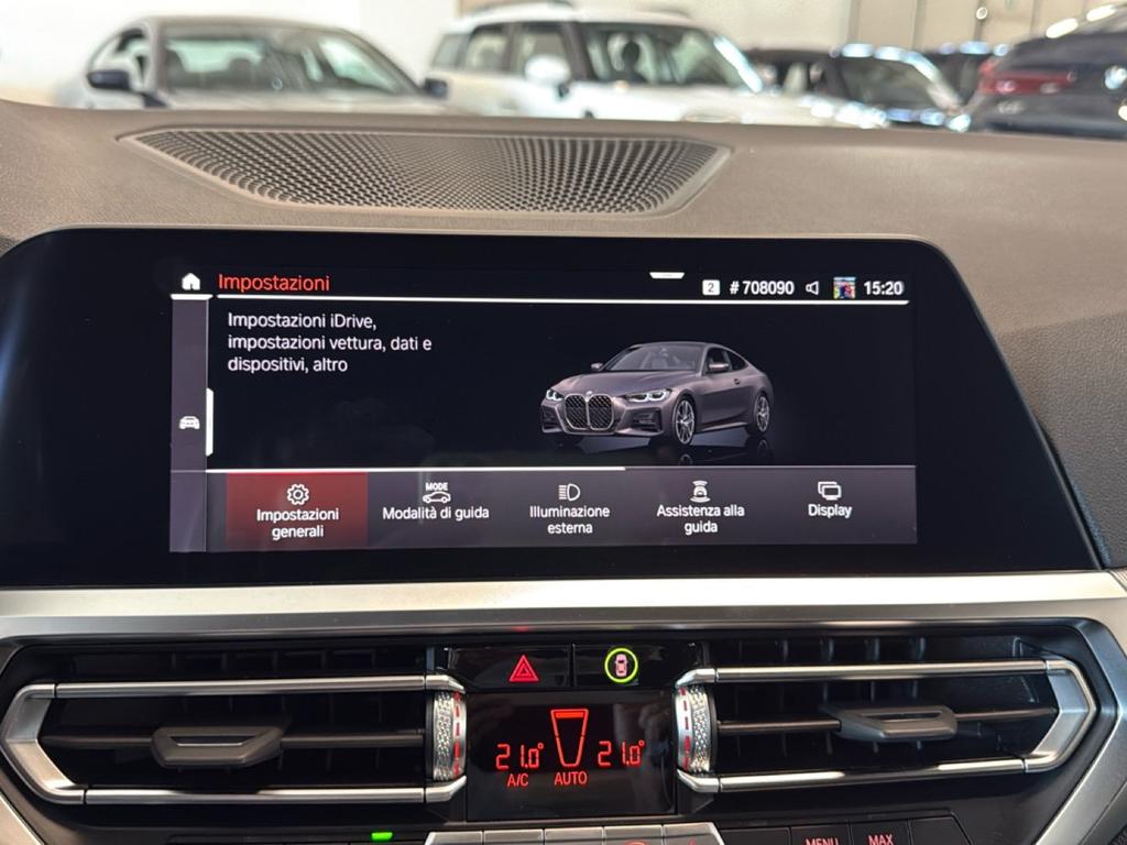 BMW Serie 4 420d Coupe mhev 48V xdrive Msport auto