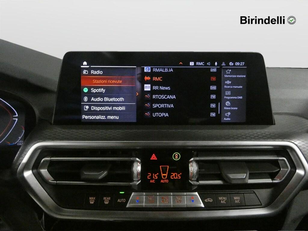 BMW X3 xdrive20d mhev 48V Msport auto