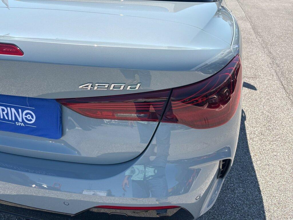 BMW Serie 4 420d Cabrio mhev 48V Msport auto