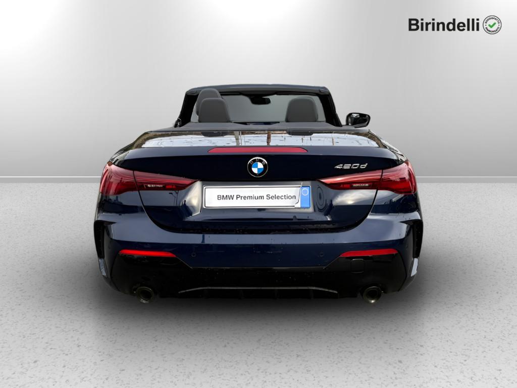 BMW Serie 4 420d Cabrio mhev 48V M Sport Pro auto