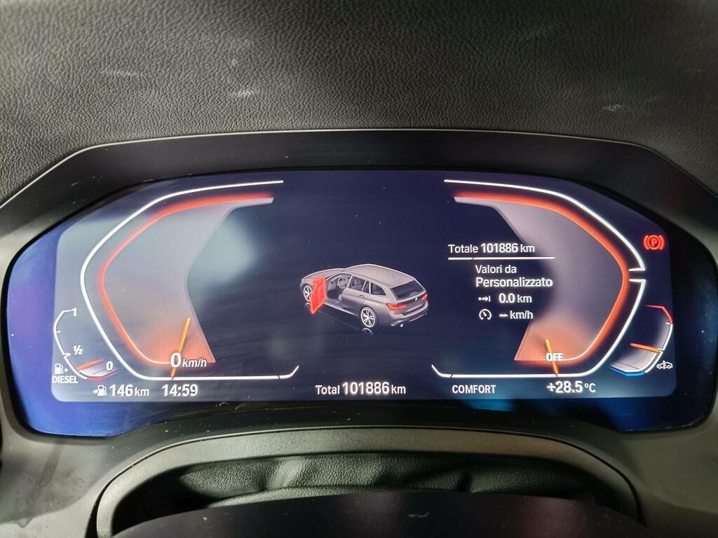 BMW Serie 3 320d Touring mhev 48V xdrive Msport auto