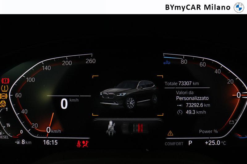 BMW X3 xdrive20d mhev 48V auto