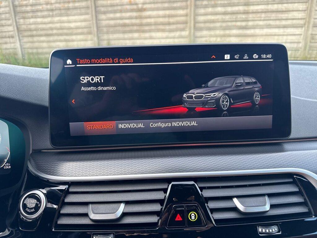BMW Serie 5 520d Touring mhev 48V xdrive Msport auto