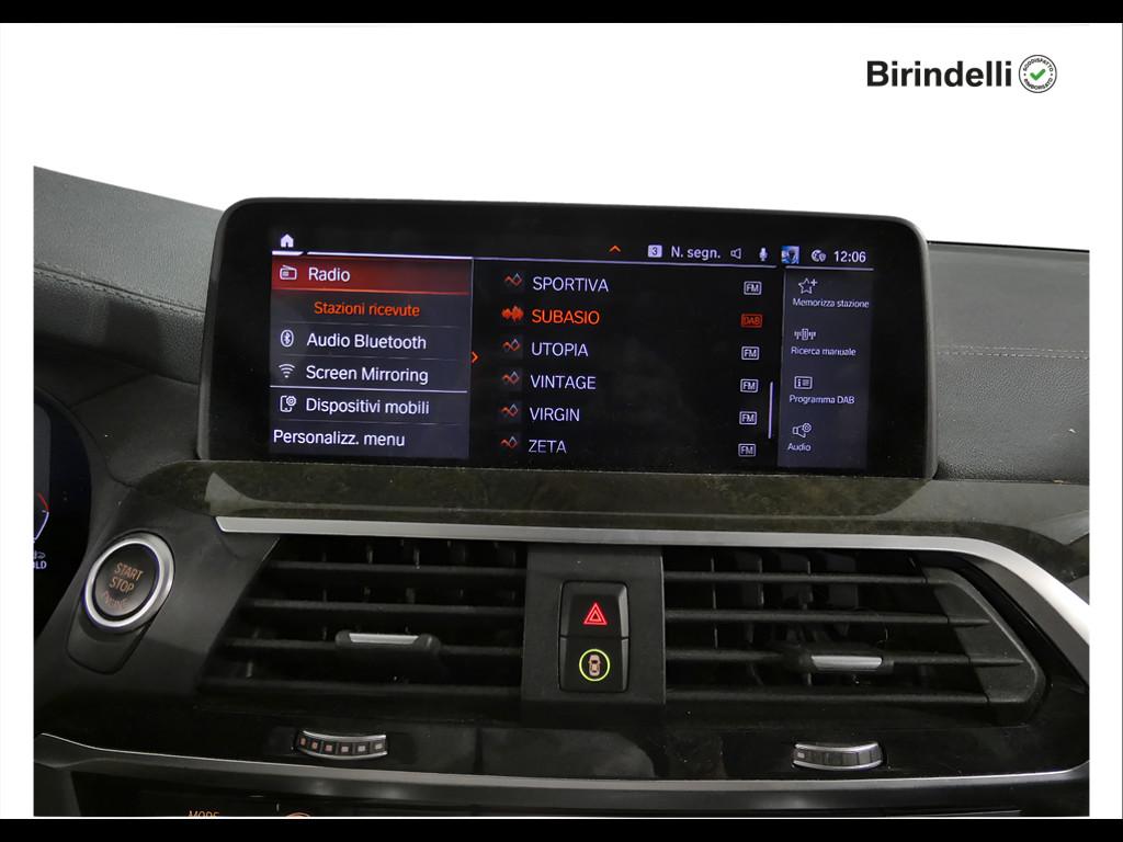 BMW X3 xdrive20d mhev 48V Luxury auto