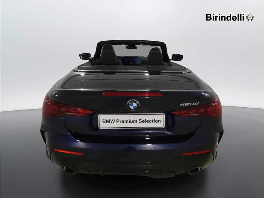 BMW Serie 4 420d Cabrio mhev 48V M Sport Pro auto