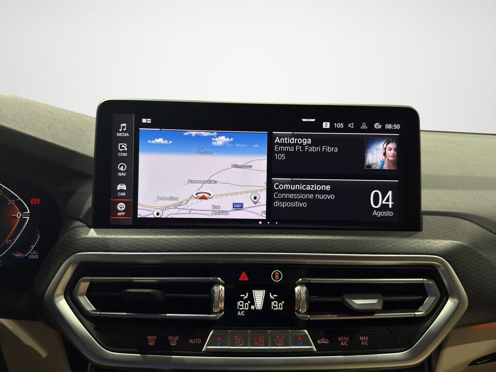 BMW X3 xdrive20d mhev 48V Msport auto