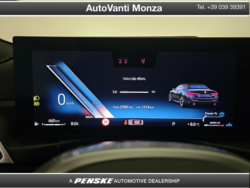 BMW Serie 4 420d Cabrio mhev 48V M Sport Pro auto