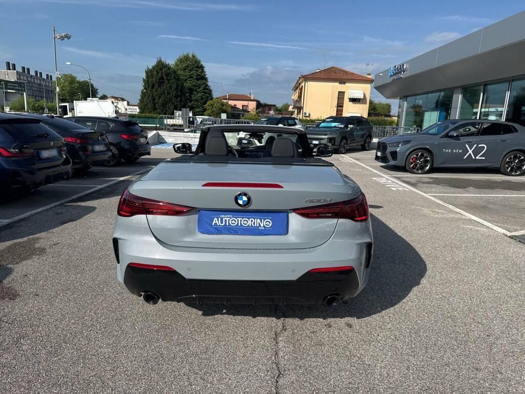 BMW Serie 4 420d Cabrio mhev 48V Msport auto