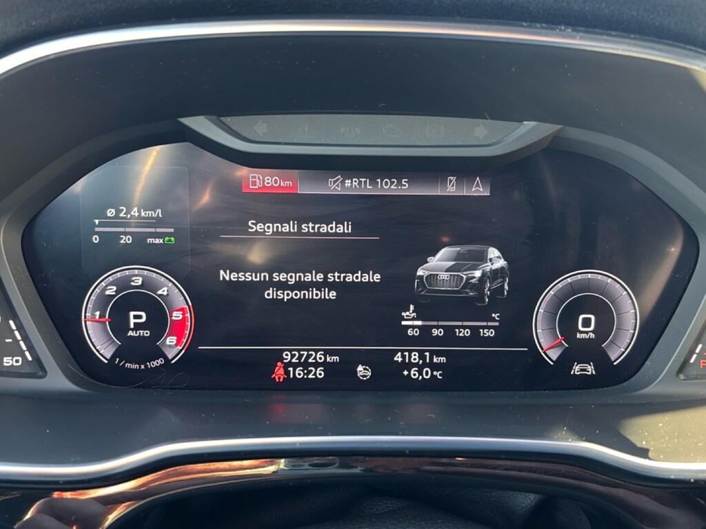 Audi Q3 Sportback 40 2.0 tdi S Line Edition quattro 190cv s-tronic