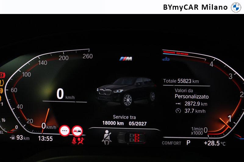 BMW X3 xdrive20d mhev 48V Msport auto
