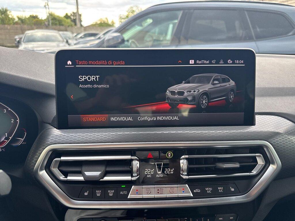 BMW X4 xdrive20d mhev 48V Msport auto