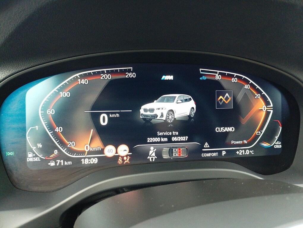 BMW X3 xdrive20d mhev 48V Msport auto