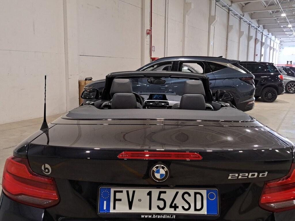 BMW Serie 2 220d Cabrio Msport auto my18
