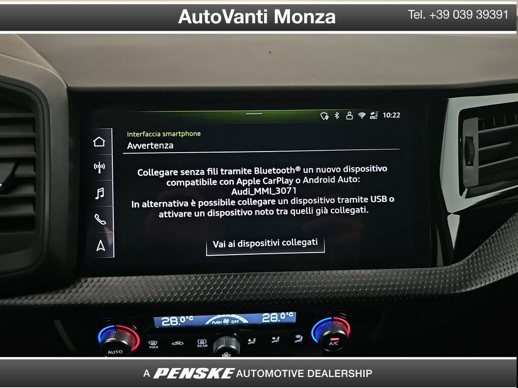 Audi A1 Sportback 30 1.0 tfsi Business 116cv s-tronic