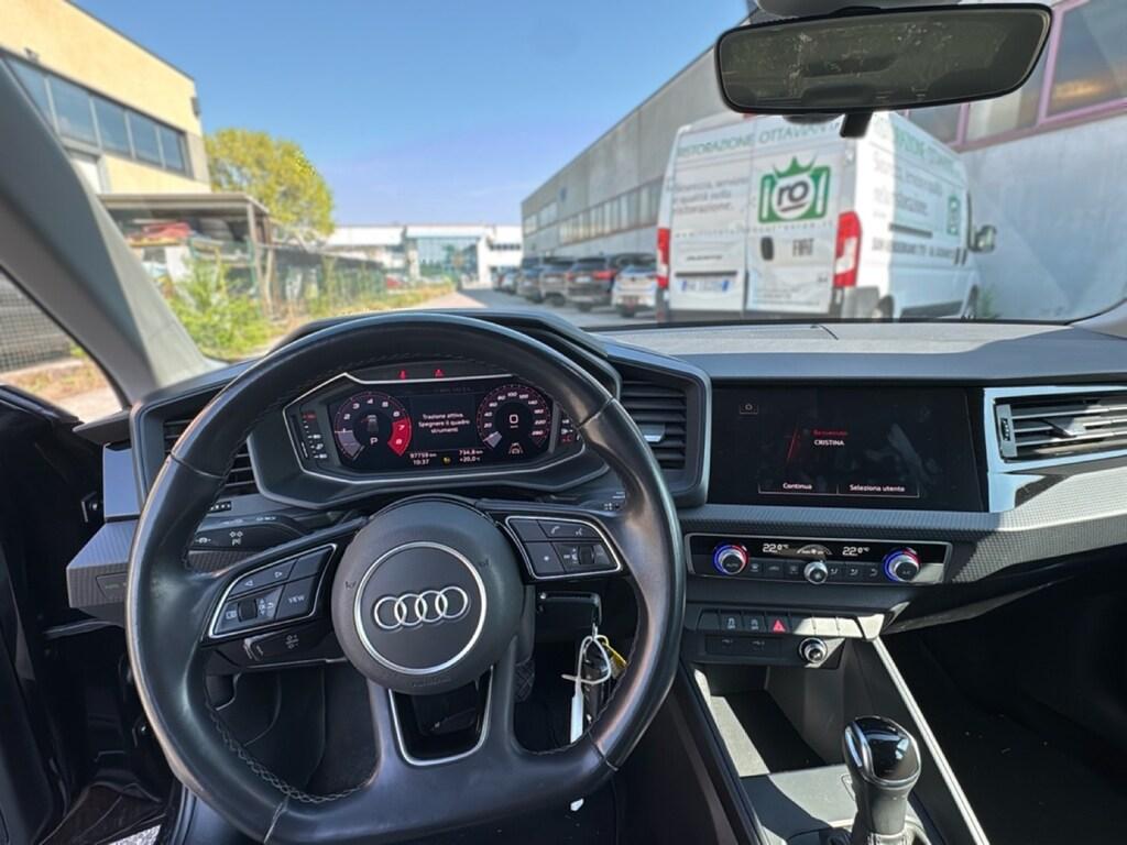 Audi A1 Sportback 30 1.0 tfsi Admired Advanced 110cv s-tronic