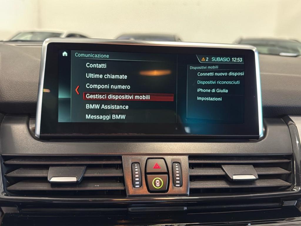 BMW Serie 2 216d Active Tourer Advantage my17