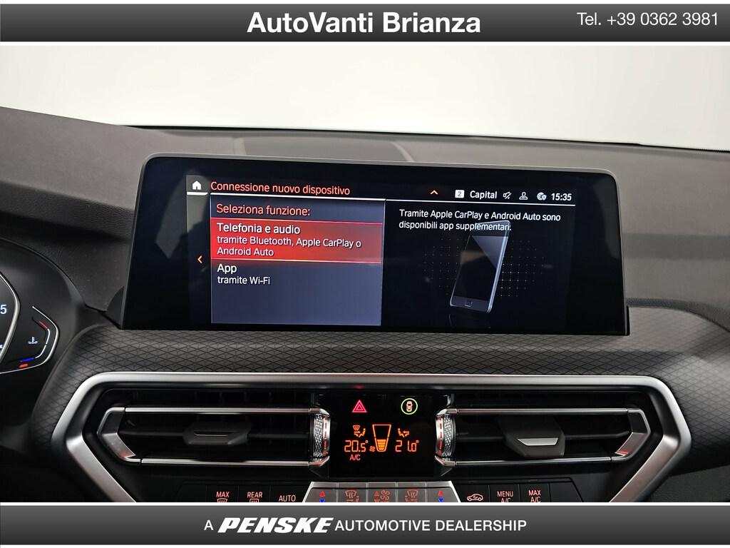 BMW X3 xdrive20d mhev 48V Msport auto