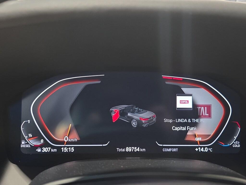 BMW Serie 8 840d Cabrio mhev 48V xdrive Individual Composition Msport auto