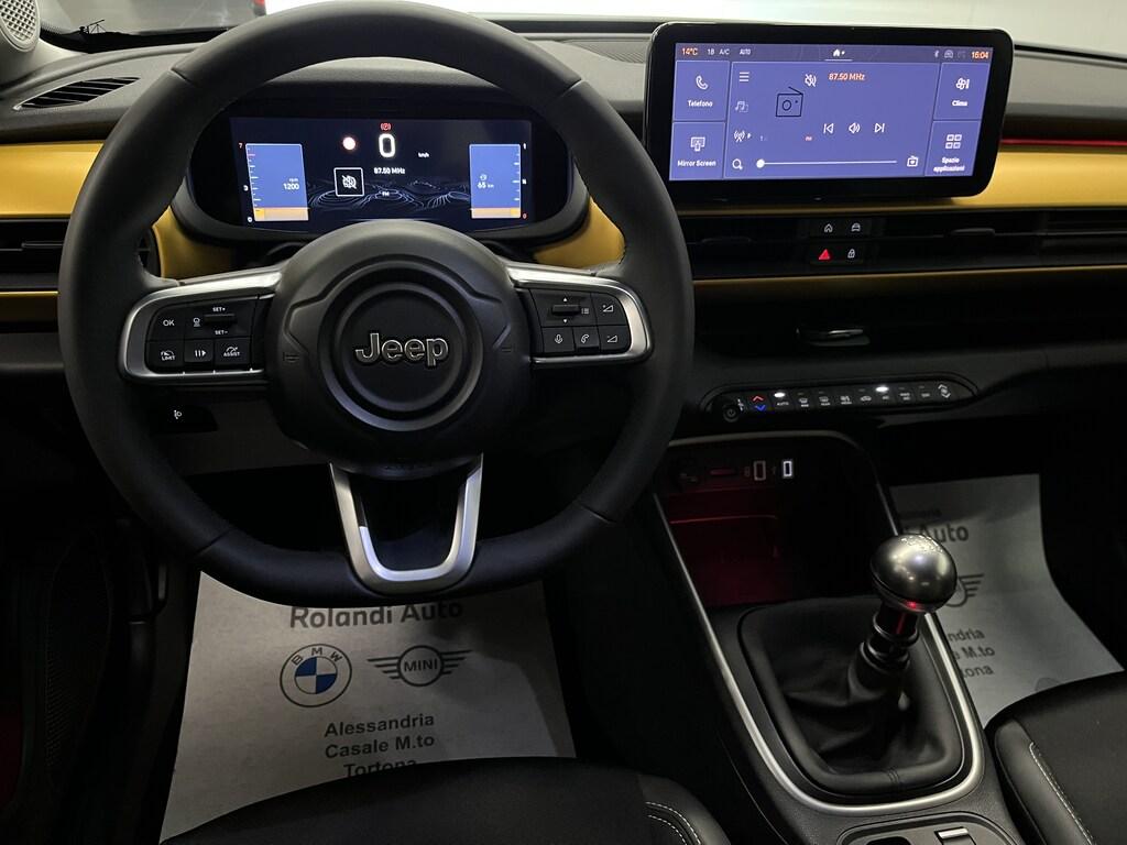 Jeep Avenger 1.2 turbo Summit fwd 100cv