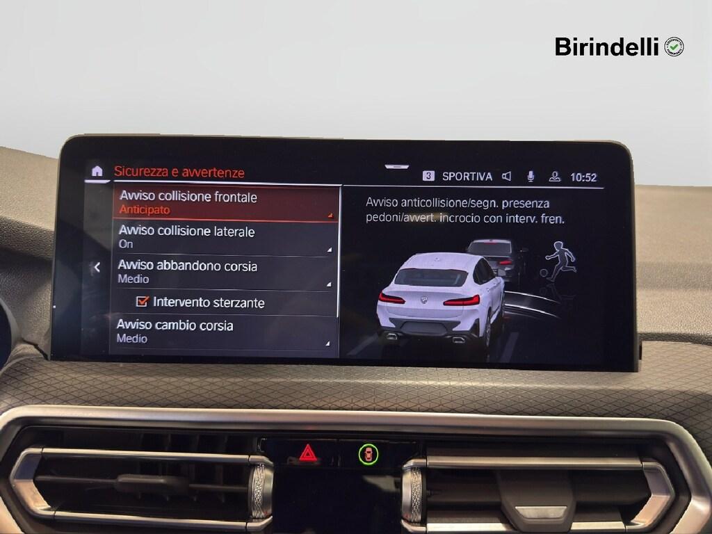 BMW X4 xdrive20d mhev 48V Msport auto