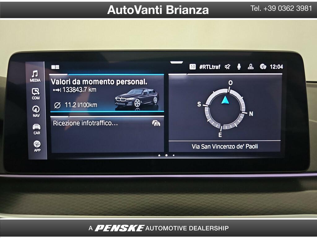 BMW Serie 5 530e Touring xdrive Msport auto