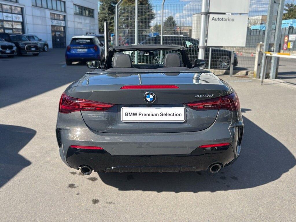 BMW Serie 4 420d Cabrio mhev 48V M Sport Pro auto